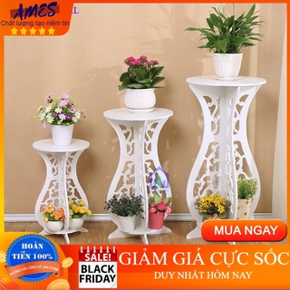 Kệ để chậu cây cảnh bể cá [MẪU MỚI] cực đẹp màu trắng sang trọng - AMES SHOP