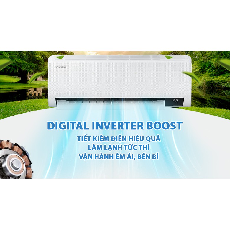 Máy lạnh Samsung Wind-Free Inverter 1 HP AR10TYGCDWKN/SV (Miễn phí giao tại HCM-ngoài tỉnh liên hệ shop)