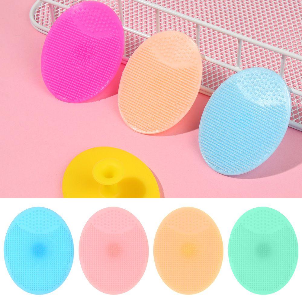 Cọ Rửa Mặt Tẩy Tế Bào Chết Loại Bỏ Mụn Đầu Đen Chăm Sóc Da Mềm Mạ