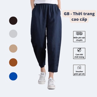 Quần baggy đũi công sở chất liệu mềm mại, thoáng mát