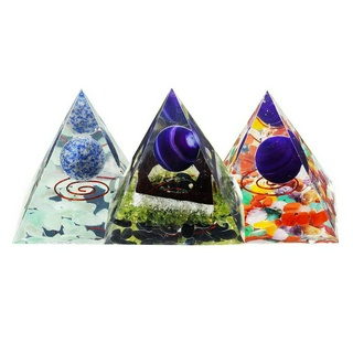 Đá Thạch Anh Tím Hình Kim Tự Tháp Orgone 3