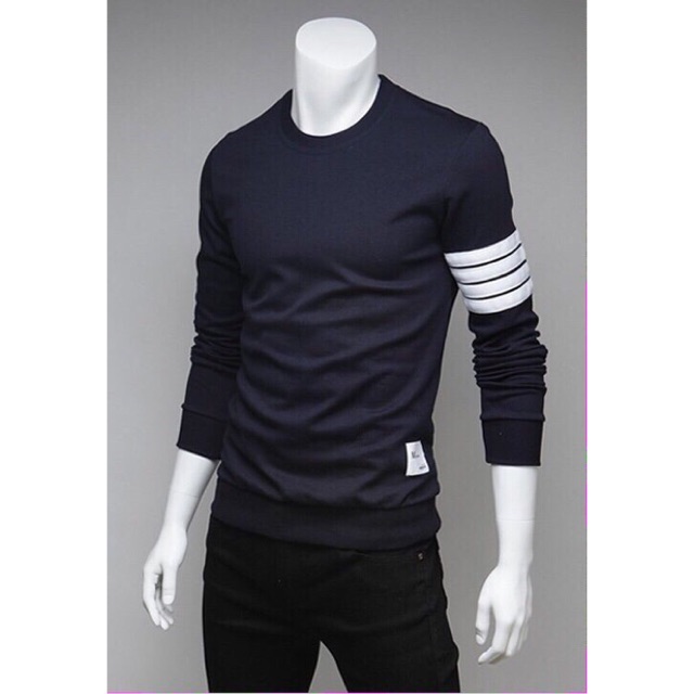 Áo thun dài tay Thu Đông phối màu thời trang - cá tính -ATD