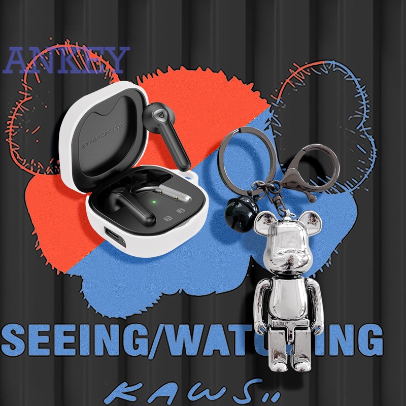 SoundPEATS TrueAir2 / Air2+ Vỏ Bảo Vệ Hộp Sạc Tai Nghe Bluetooth Không Dây Bằng Silicon Hình TWS Dễ Thương Cho