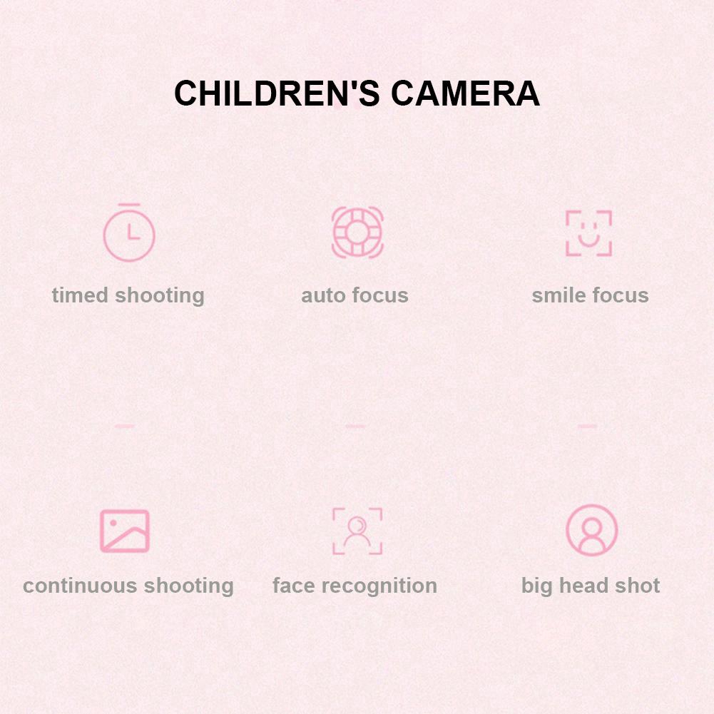 Máy ảnh kỹ thuật số mini M2 2.0inch ghi âm quay video HD 1080P cho trẻ em | BigBuy360 - bigbuy360.vn