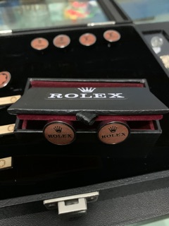 Khuy măng sét Rolex 02 fullbox