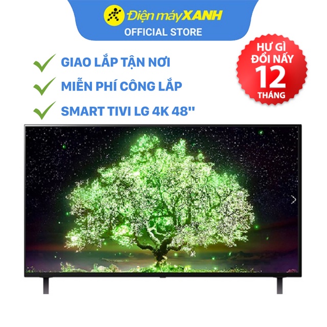 [FREESHIP] Smart Tivi OLED LG 4K 48 inch 48A1PTA