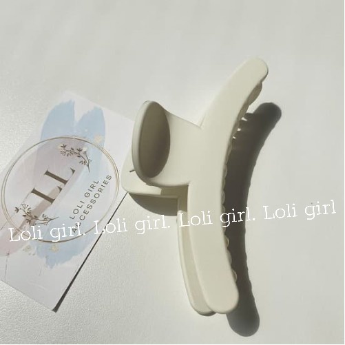 Kẹp tóc càng cua LoLi Girl màu sắc hiện đại cho bạn gái - LL05