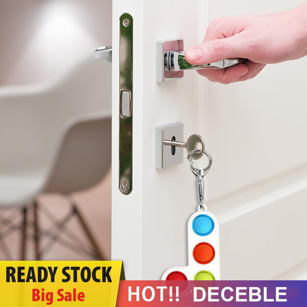 Pop It Fidget Đồ chơi Push Bubble Pop Keychain Sensory Fidget Đồ chơis Game Autism Stress Relief Đồ chơi