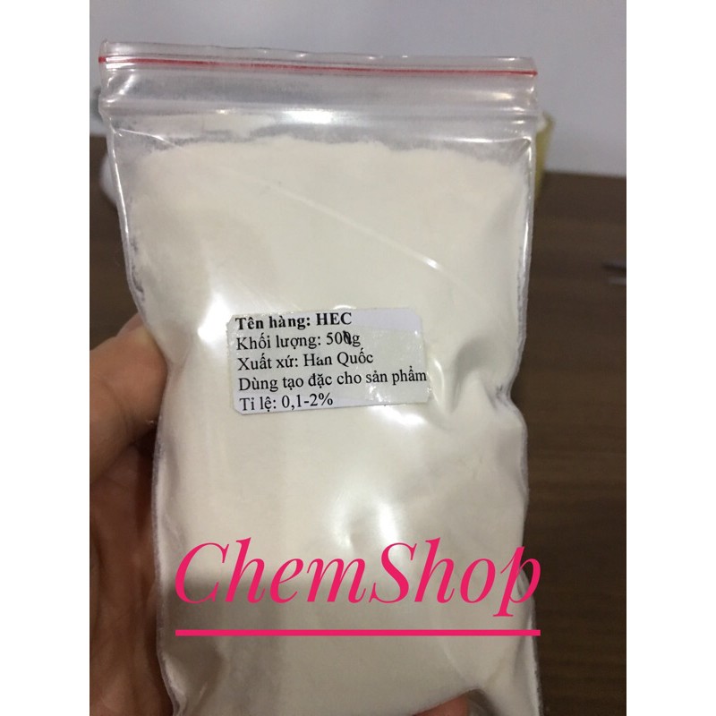 (50-100g) Chất tạo đặc trong mỹ phẩm và xà phòng HEC-HÀN QUỐC