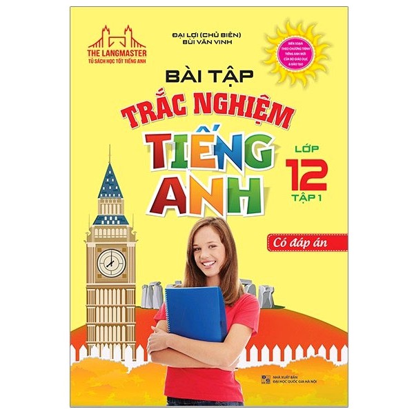 Sách Bài tập trắc nghiệm tiếng Anh lớp 12 tập 1-Có đáp án