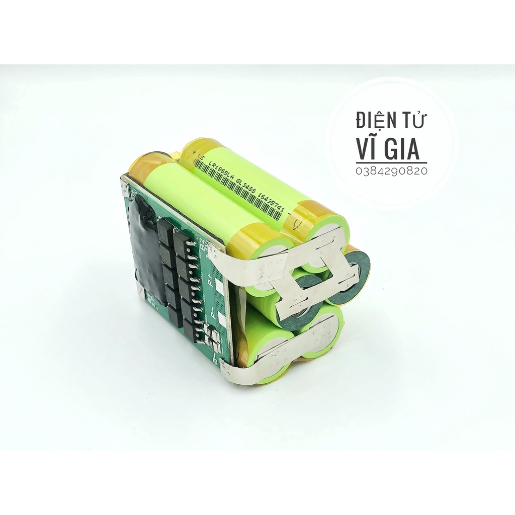 Khối Pin Hitachi 12.6V Pin Lishen   dung lượng 4000mAh xả 40A