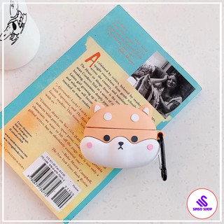 Case Airpod 2, Pro Ốp tai nghe bluetooth [SHIBA] Vỏ đựng tai nghe Airpods silicon nhập khẩu_SinSo Shop