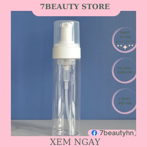 Chai tạo bọt dùng trong Tattoo 100ml