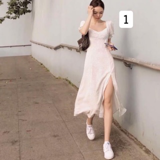 VÁY HOA NHÍ MAXI XẺ TÀ NHIỀU MẪU(ảnh thật)