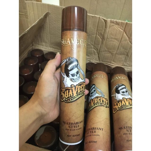 GôM XỊT TÓC GIỮ NẾP TÓC CỨNG SUAVECITO 400ML