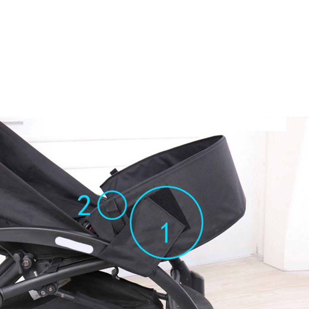 Bộ Gác Chân Gắn Xe Đẩy Em Bé Thoải Mái