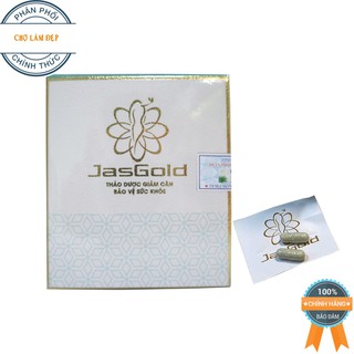 Thảo Dược Giảm Béo, Bảo vệ sức khoẻ JasGold 18 viên - Trà Giảm cân Jasgold