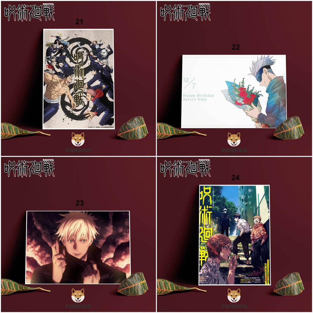 Postcard Cao Cấp - Poster Jujutsu Kaisen (2)