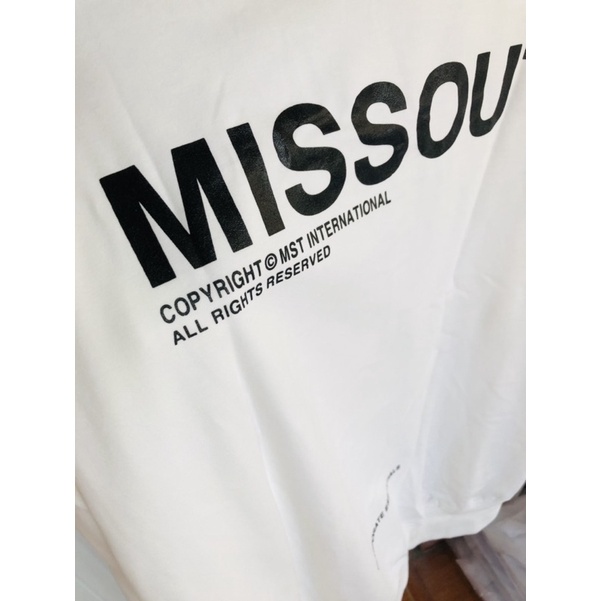 Áo sweater Missout áo tay dài form rộng nam nữ unisex - Gin Store