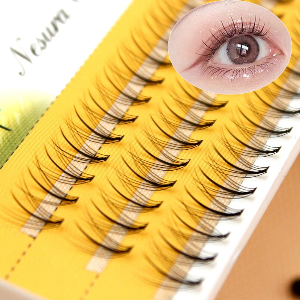 ORIENTLII Hộp 60 Bó Lông Mi Giả Nối Dài Tự Nhiên Lâu Trôi Thời Trang Cho Salon / Nhà Ở