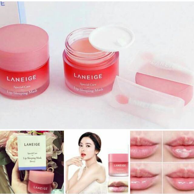 Son dưỡng môi,mặt nạ ngủ môi laneige 20g lip sleeping mask berry hàn quốc chính hãng-Cosmetic999