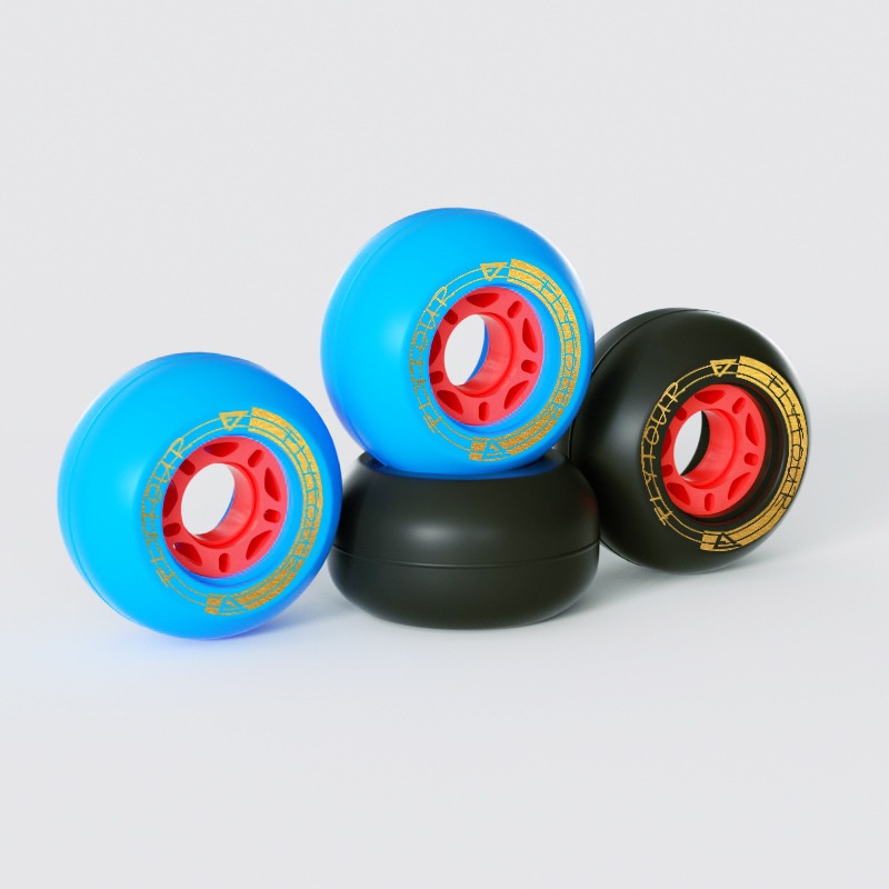 72*43MM Bánh Xe Ván Trượt 82APU Cỡ Nhỏ OG Cruiser MAPLE FREELINE SKATE DRIFT SKATE WHEEL CRUVE WHEEL