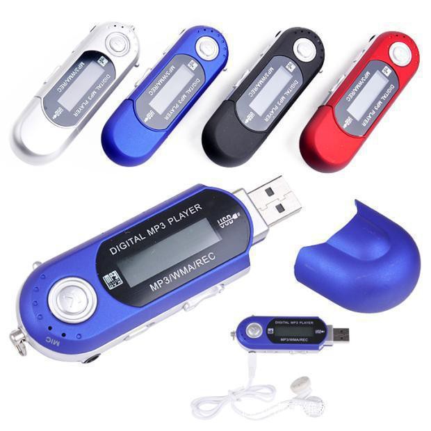 Máy Nghe Nhạc Mp3 Màn Hình Lcd 32gb Hỗ Trợ Thẻ Tf Và Đài Fm Tích Hợp Micro Màu Xanh Dương Và Đen