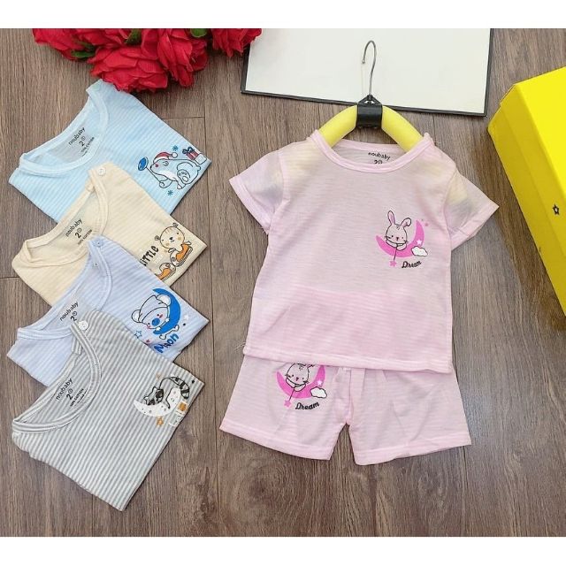 5 Bộ cộc kẻ Noubaby cho bé