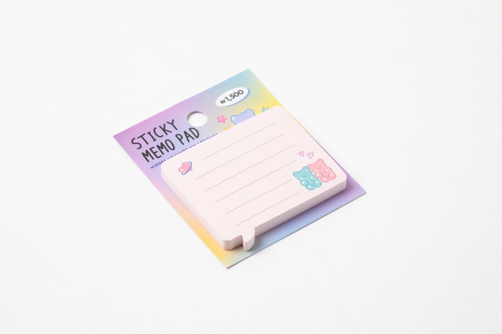 Giấy Dán Nhớ ARTBOX Hàn Quốc Họa Tiết Kẹo Dẻo Gấu Đáng Yêu