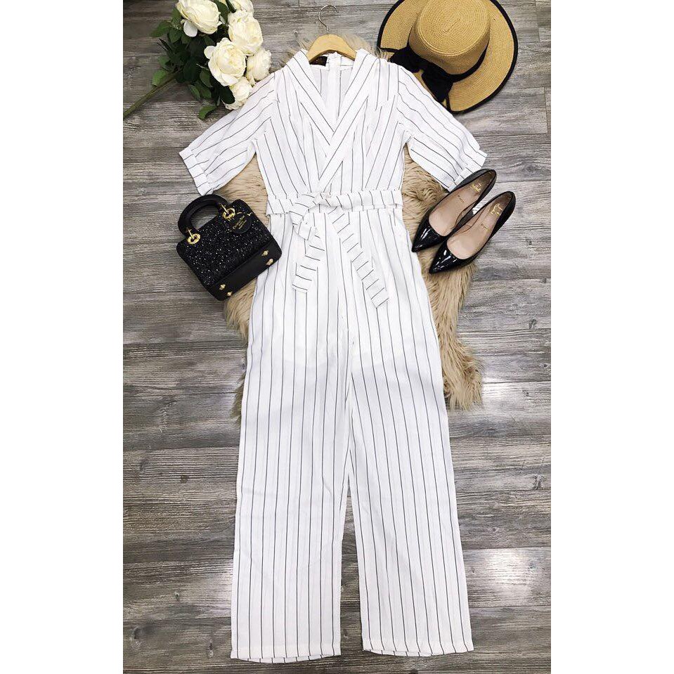 JUMPSUIT CỔ VEST
