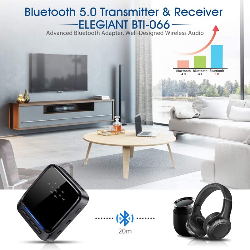 Bộ Chuyển Đổi Âm Thanh Bluetooth 5.0 Chuyên Dụng | BigBuy360 - bigbuy360.vn