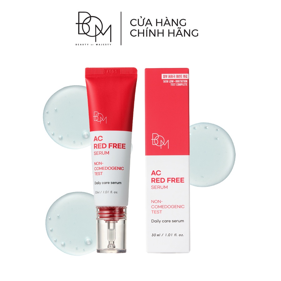 TINH CHẤT NGĂN NGỪA MỤN ĐỎ BOM AC RED FREE SERUM 30ML