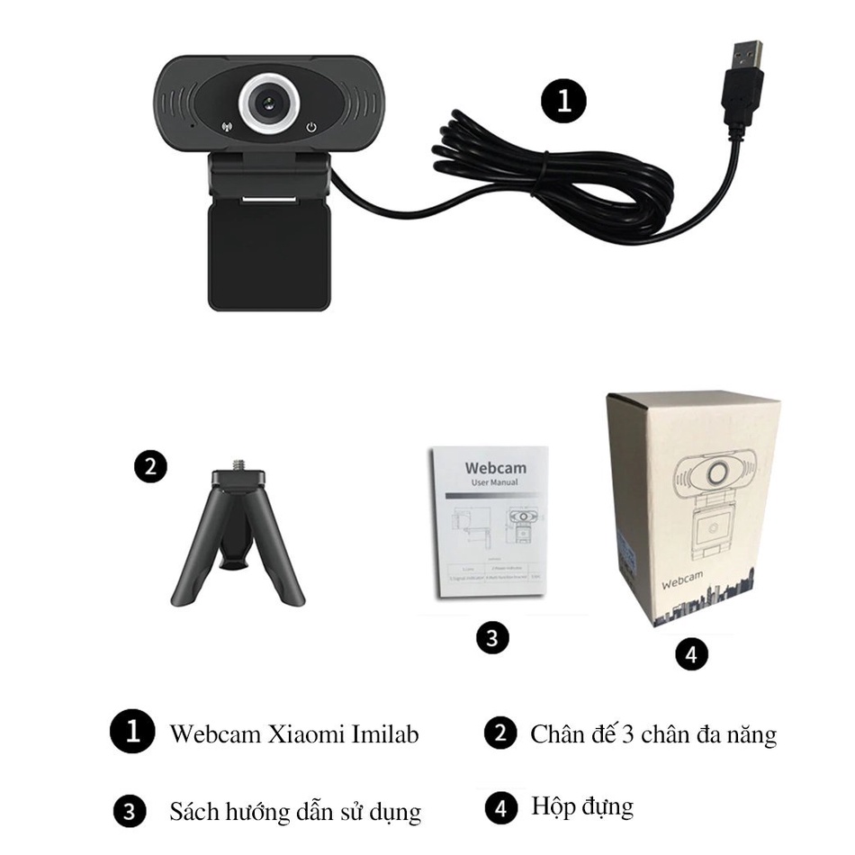 Webcam Full HD 1080p Imilab Xiaomi bản quốc tế