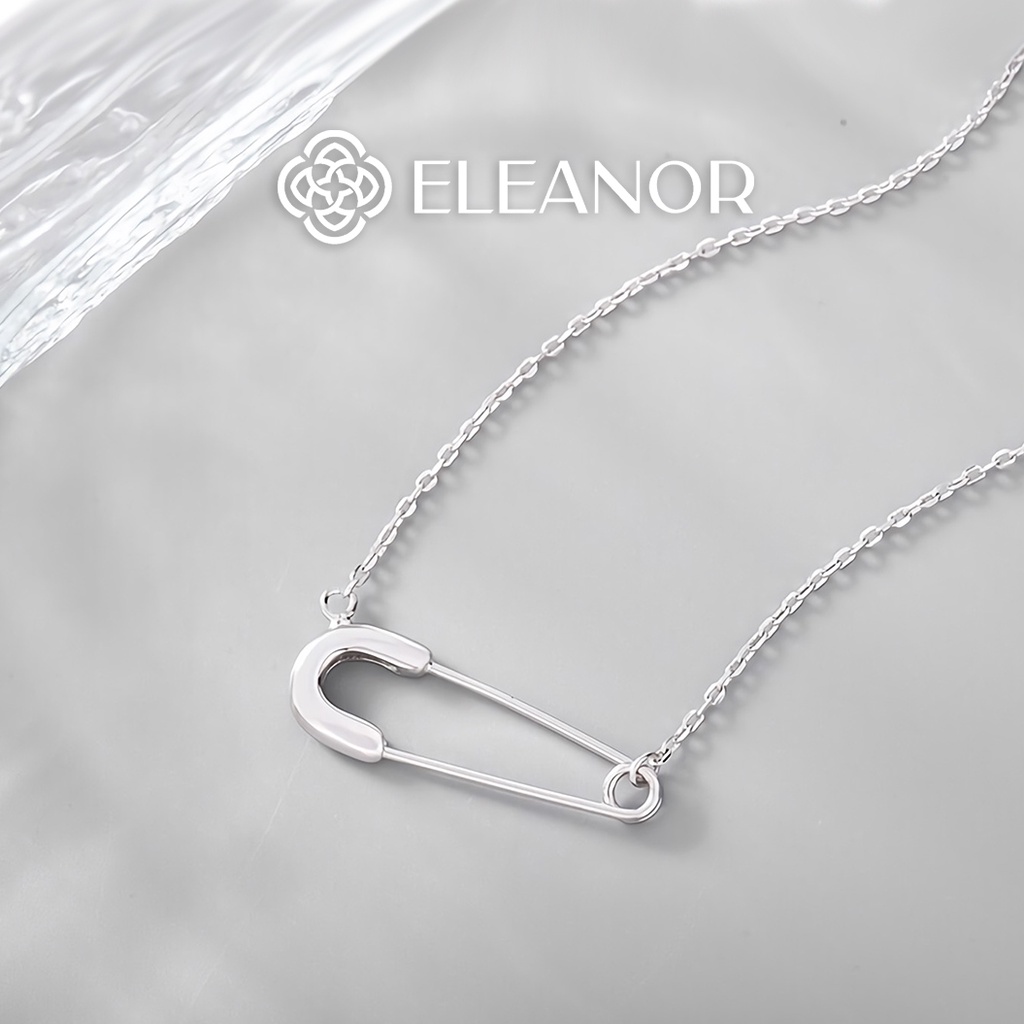Dây chuyền nữ Eleanor Accessories Hình Ghim Cài Trơn Basic, Thanh Lịch