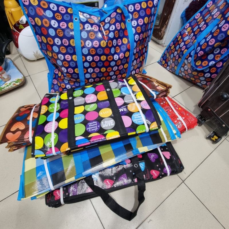 Túi vải Bạt đựng quần áo/chăn ga đủ Size