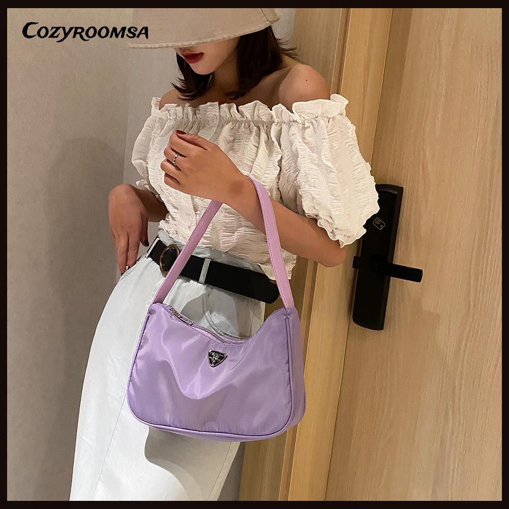 Túi Xách Bằng Sợi Nylon Thiết Kế Đơn Giản Dành Cho Nữ | BigBuy360 - bigbuy360.vn
