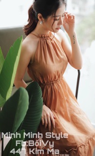 Váy yếm lụa tơ