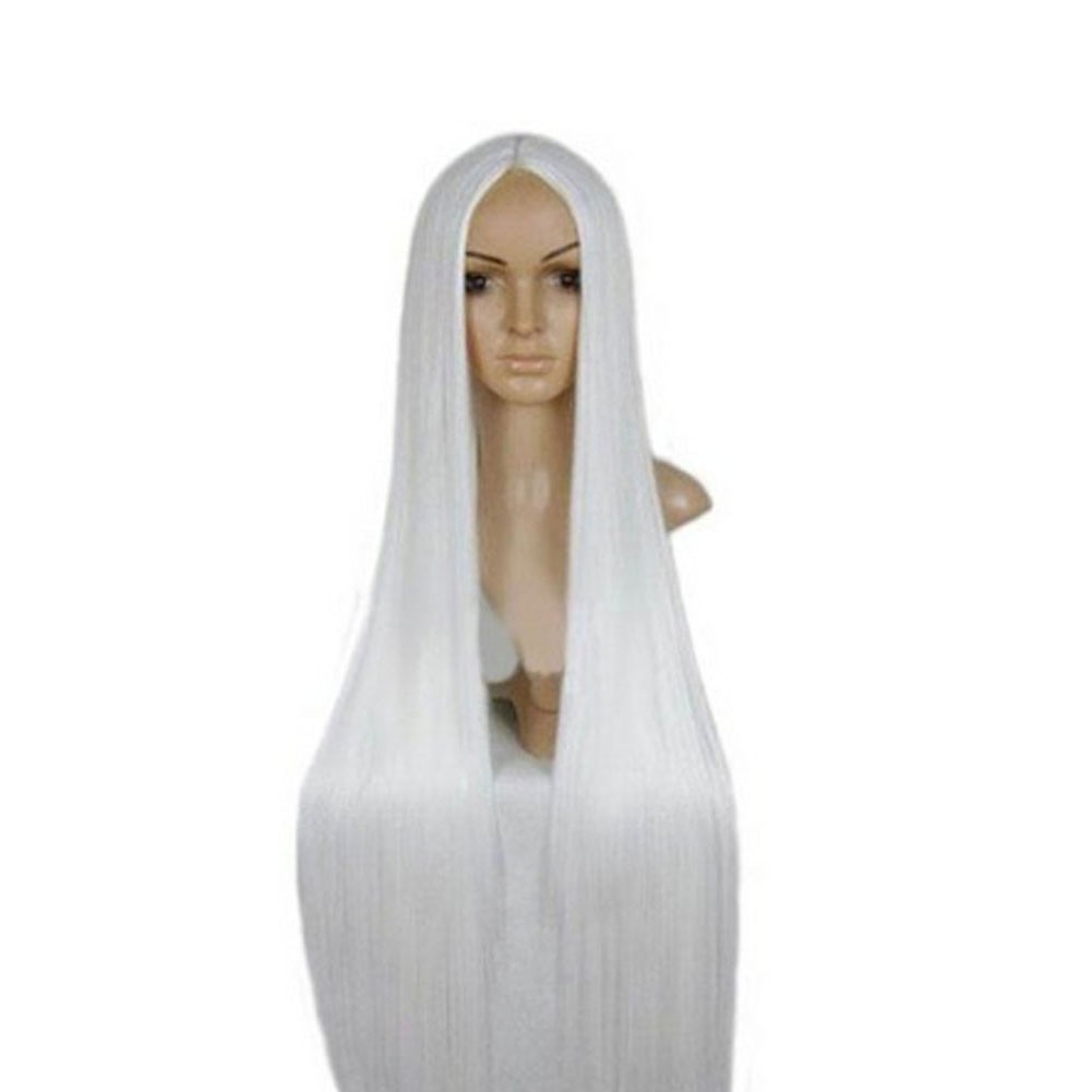 Bộ tóc giả hóa trang kiểu thẳng dài 100cm