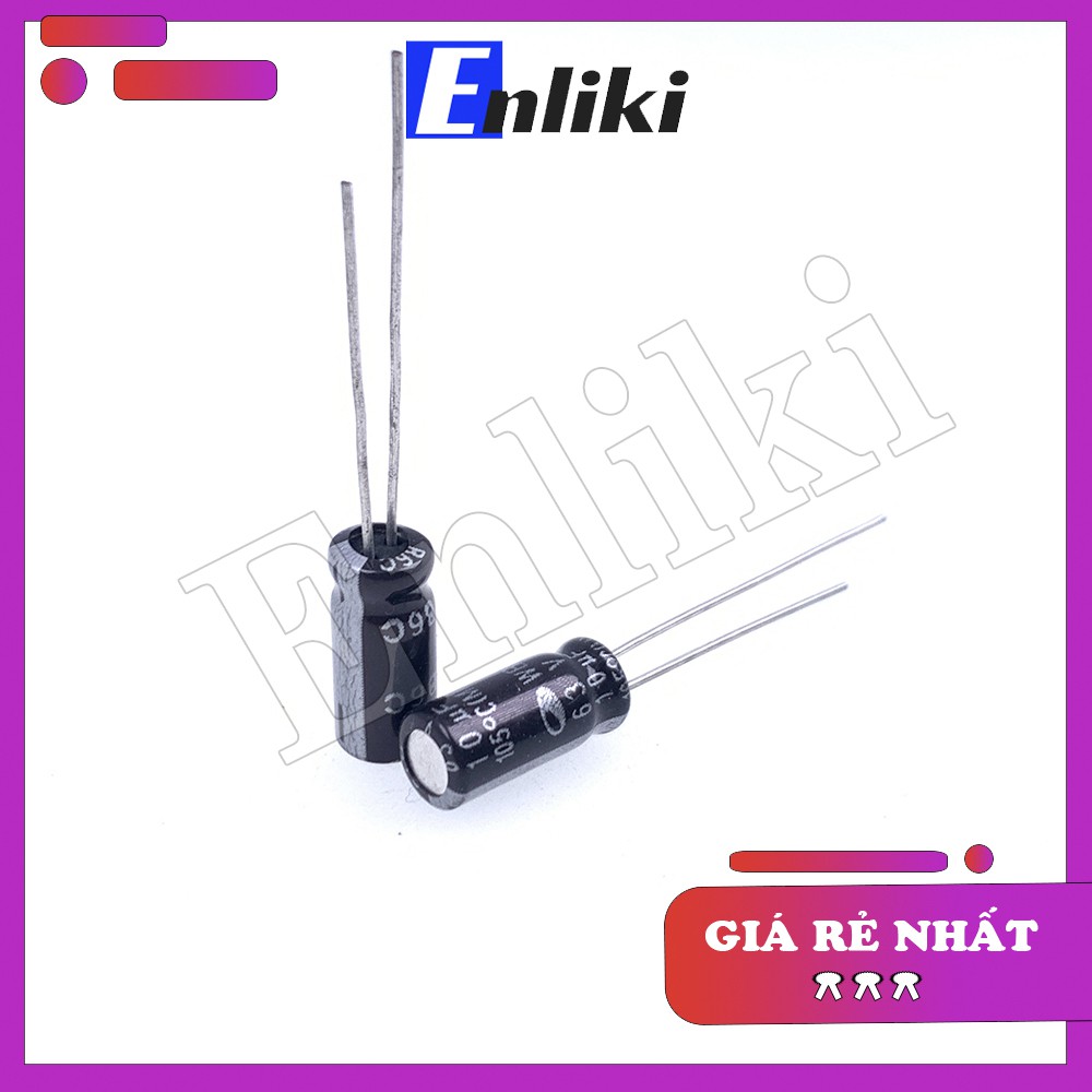 [Mã ELHACE giảm 4% đơn 300K] 10 Chiếc Tụ SAMWHA 10uF 63V kích thước 5x11mm