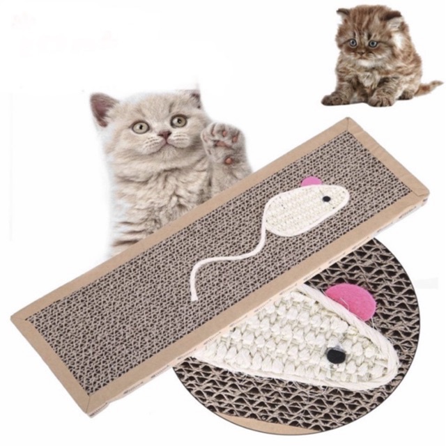 Bàn cào móng cho mèo có hình chuột taotaopet