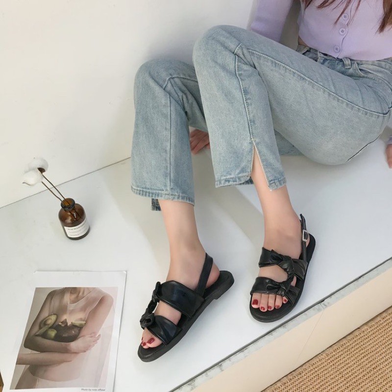 Dép sandal bèo tiểu thư