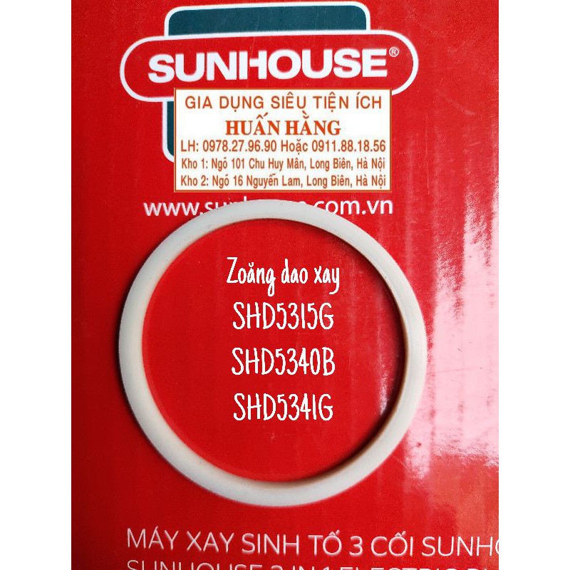 (CHÍNH HÃNG SUNHOUSE) DAO XAY MÁY XAY SINH TỐ SUNHOUSE SHD5315G SHD5340B VÀ SHD5341G SHD5340 SHD5341