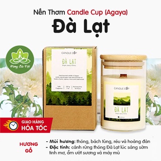 Nến thơm Candle Cup mùi Đà Lạt