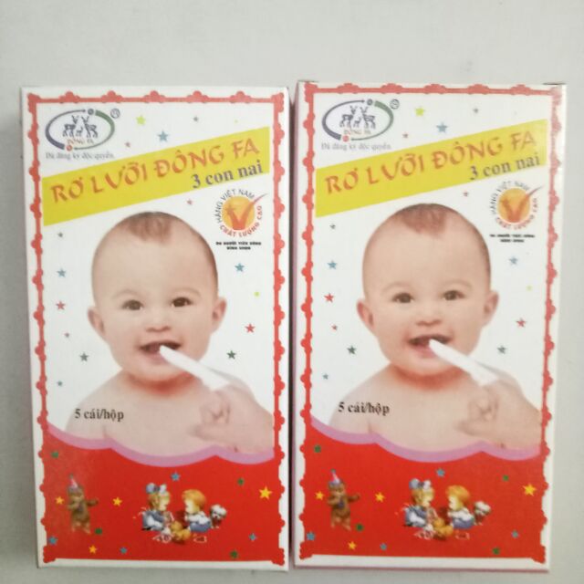 Rơ Lưỡi Đông Pha. Hộp 5 chiếc