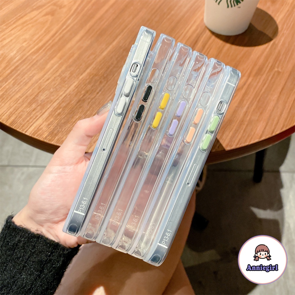 Ốp điện thoại TPU mềm trong suốt chống trầy nhiều màu thời trang cho IPHONE 13 12 11 PRO MAX X XR 8 7 PLUS | BigBuy360 - bigbuy360.vn