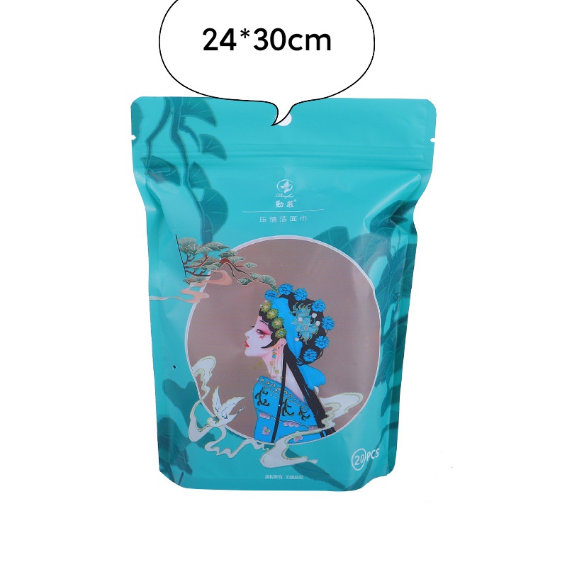 Khăn nén lau mặt size 20x20, 24x30 du lịch, đa năng