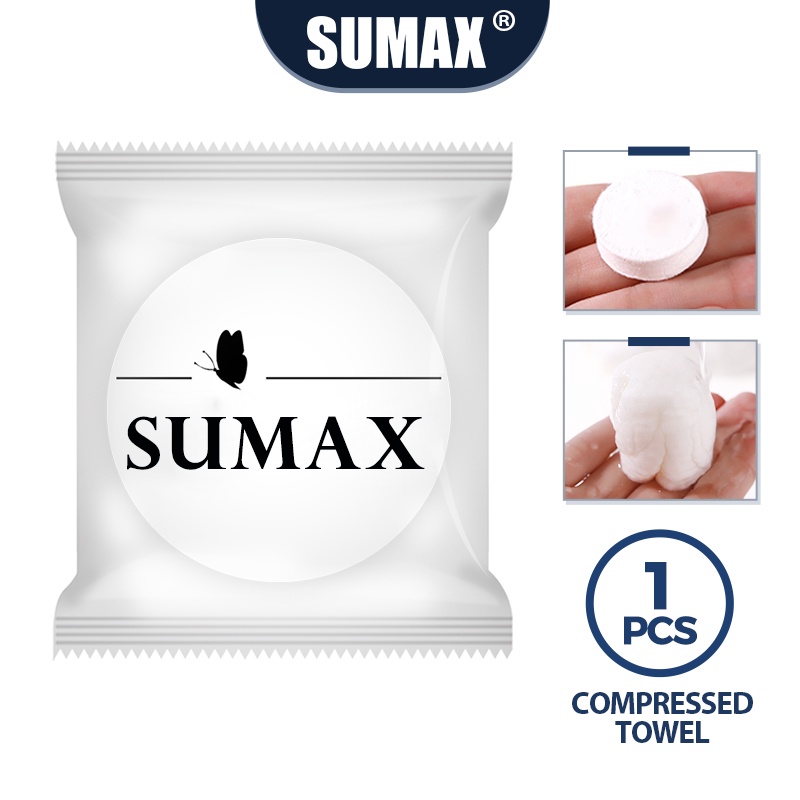 Khăn nén SUMAX dùng một lần an toàn tiện dụng 10g