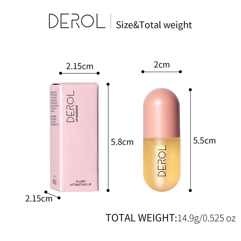 [Hàng mới về] Serum Chiết Xuất Thực Vật Chăm Sóc Môi Làm Sáng Tức Thì Derol
