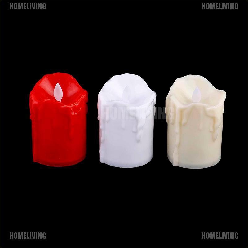 1 Đèn Led Hình Cây Nến Chạy Bằng Pin Dùng Trang Trí Tiệc Cưới / Giáng Sinh