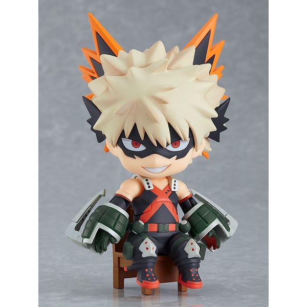 Mô Hình Chính Hãng Anime, My Hero Academia, Học Viện Anh Hùng, Bakugo Katsuki, Nendoroid Swacchao GSC